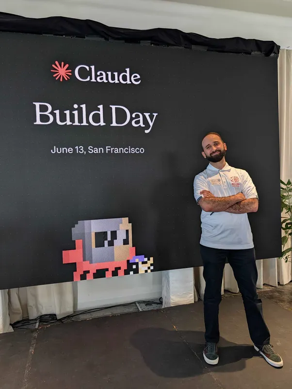 Yazan Invited to Anthropic Claude Startups Build Day