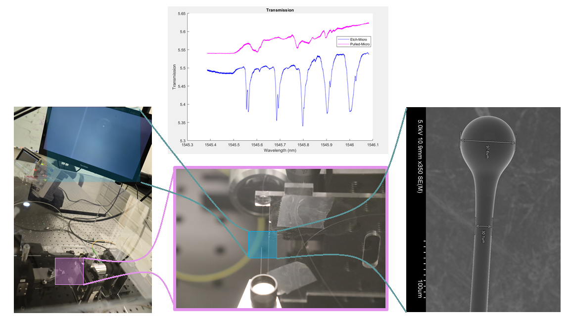 Rare-Earth Light-Matter Interfaces Using Microsphere Resonators
